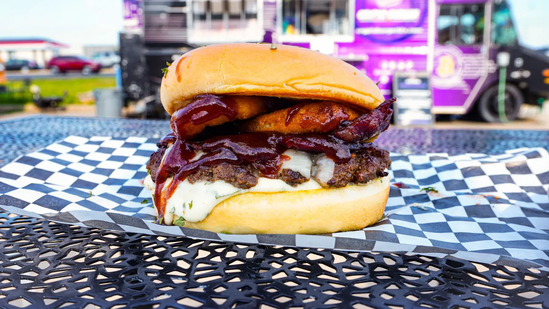 Satoshi Burger available at Crypto Burger Spring near FM 1960